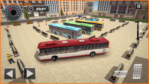 Modern Bus Driving Classic Parking screenshot