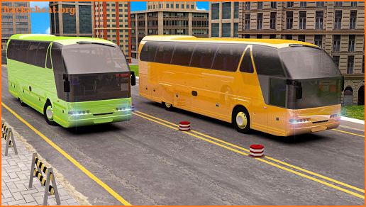 Modern Bus Simulator Drive 3D: New Bus Games Free screenshot