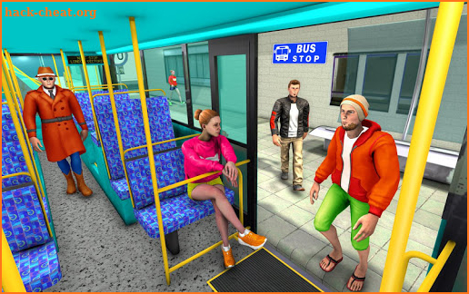 Modern Bus Simulator Games-Free Bus Driving Game screenshot