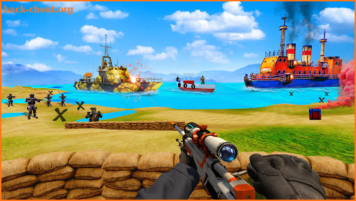 Modern Call of Beach : Defense War screenshot