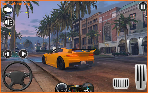 Modern Car Driving 3D Games screenshot