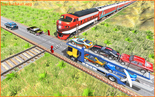 Modern Car Transporter Truck Games: Airplane Games screenshot