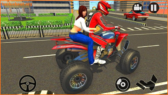 Modern City ATV Taxi Sim: Quad bike Simulator 2018 screenshot