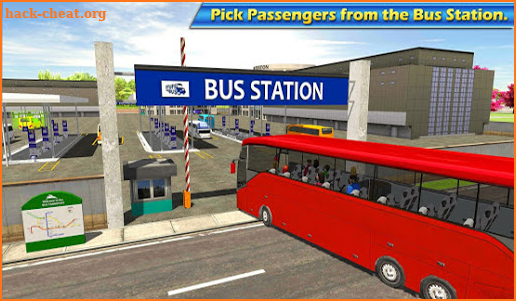 Modern City Bus Parking Games screenshot