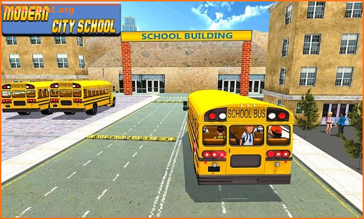 Modern City School Bus Simulator 2017 screenshot