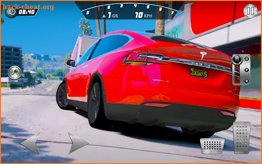 Modern Electric Car Simulator 2021 Model X Driving screenshot