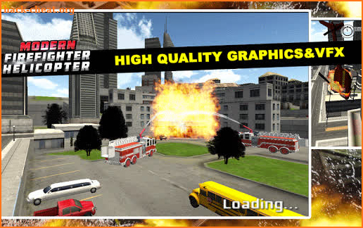 Modern Firefighter Helicopter screenshot