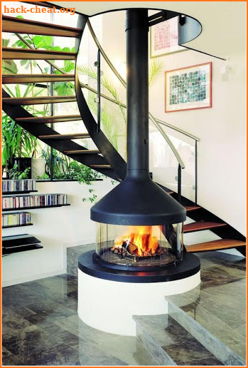 Modern Fireplace Design screenshot