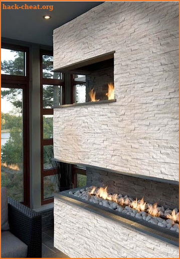 Modern Fireplace Design screenshot