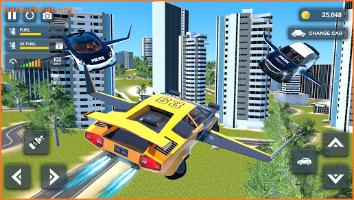 Modern Flying Car Simulator 3d screenshot