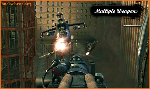 Modern Gunship Strike : Air Attack Helicopter Game screenshot