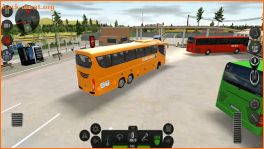 Modern Heavy Bus Coach: Public Transport Free Game screenshot