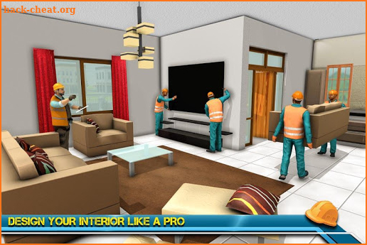 Modern Home Design & House Construction Games 3D screenshot