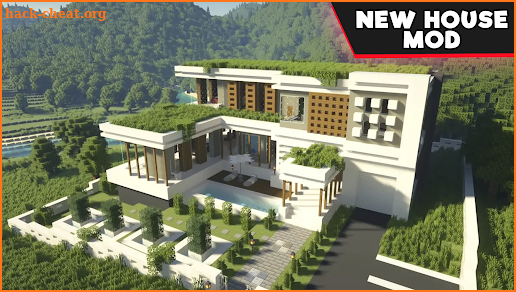 Modern House Map for Minecraft screenshot