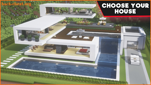 Modern House Map for Minecraft screenshot