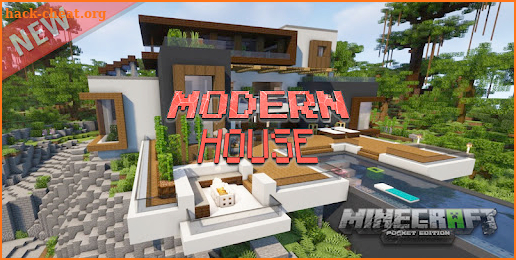 Modern House Minecraft World screenshot