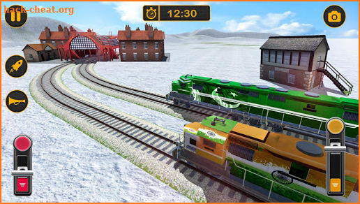 Modern Indian Pakistan Train Race screenshot