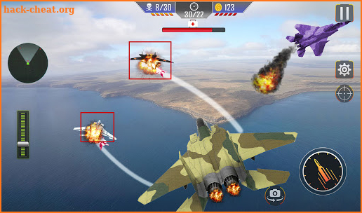 Modern Jet Fighter Games: Aircraft Jet War 2021 screenshot