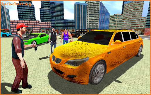 Modern Limo Car Wash Games: Limousine Driving Sim screenshot