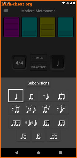 Modern Metronome Pro screenshot