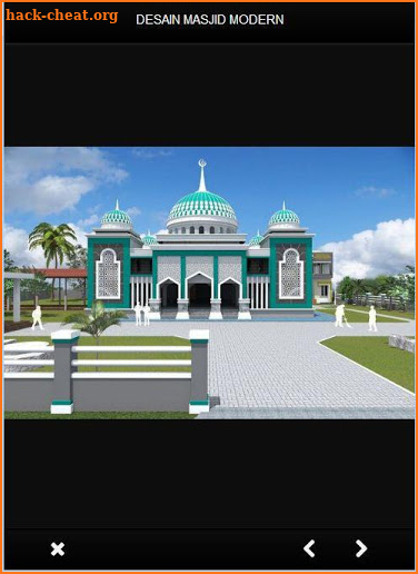 Modern Mosque Design screenshot