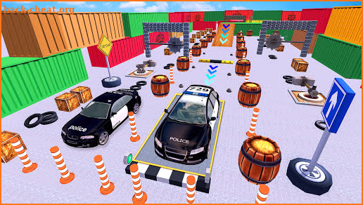 Modern Police Car 3D Parking- Car Driving Games screenshot