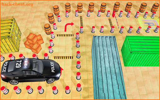 Modern Police Car Driver Parking 3d Game screenshot