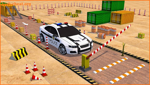 Modern Police Car Parking 2- Car Driving Games screenshot