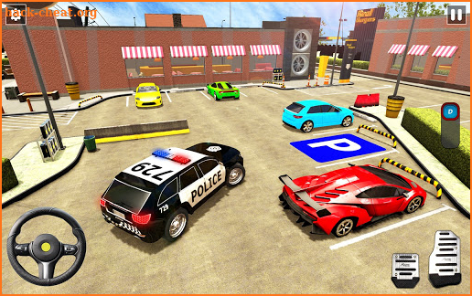 Modern Police Car Parking 2:City Car Driving Games screenshot