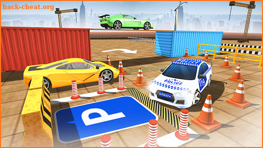 Modern Police Car Parking Simulator 3D Games 2021 screenshot