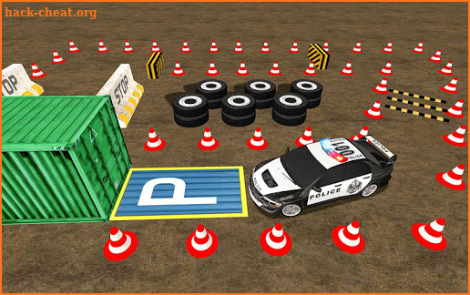 Modern Police Parking- Car Driving Games screenshot
