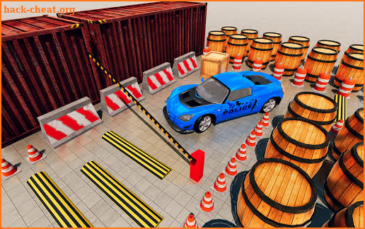 Modern Police Parking Car Games screenshot