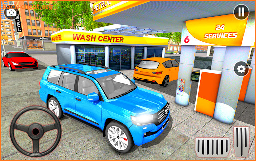 Modern Prado Car Wash Game: Free Car Games screenshot
