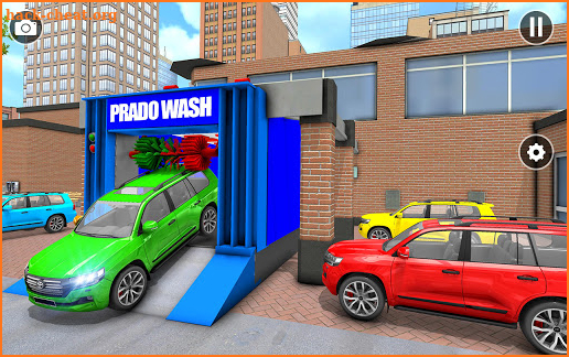 Modern Prado Car Wash Game: Free Car Games screenshot