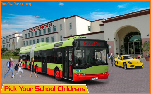 Modern School Bus Driving Game screenshot