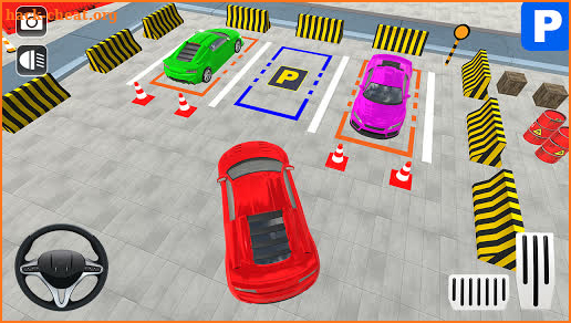 Modern Taxi Car Drive Parking screenshot
