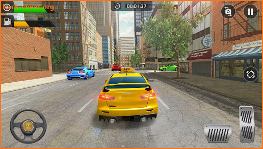 Modern Taxi Drive Parking 3D Game: Taxi Games 2020 screenshot