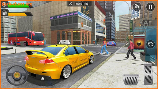 Modern Taxi Drive Parking 3D Game: Taxi Games 2020 screenshot