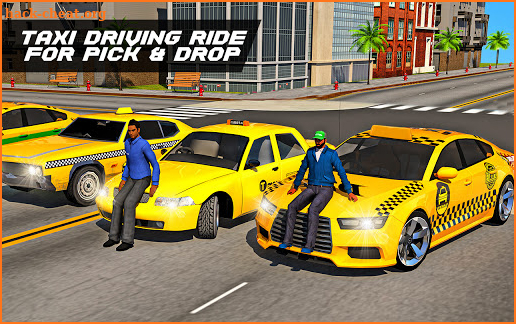Modern Taxi Simulator: 3D Taxi screenshot