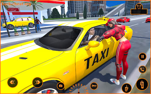 Modern Taxi Simulator - Taxi Driving Games 2021 screenshot