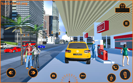 Modern Taxi Simulator - Taxi Driving Games 2021 screenshot