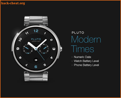 Modern Times watchface by Pluto screenshot