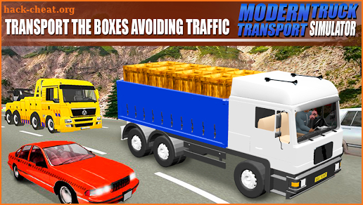 Modern Truck Transport Simulator screenshot