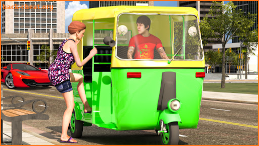 Modern Tuk Tuk Auto Rickshaw: City Driving screenshot