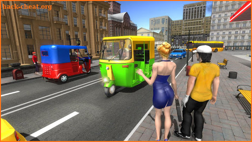 Modern Tuk Tuk Auto Rickshaw: Free Driving Games screenshot