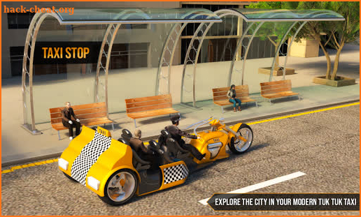 Modern Tuk Tuk Driving Simulator: City Taxi Driver screenshot