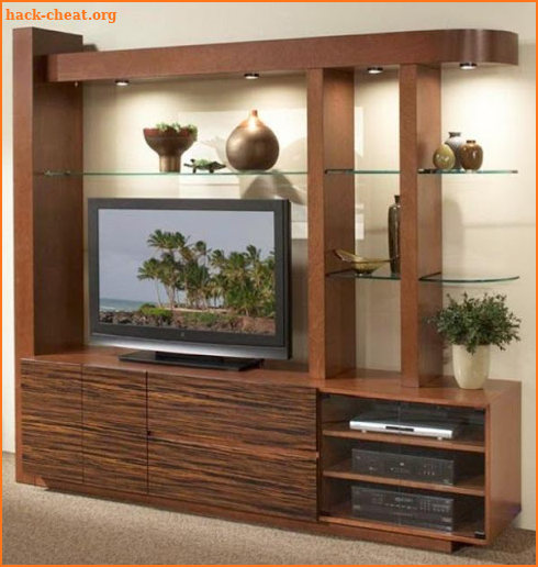 modern tv rack design screenshot