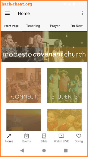 Modesto Covenant Church screenshot