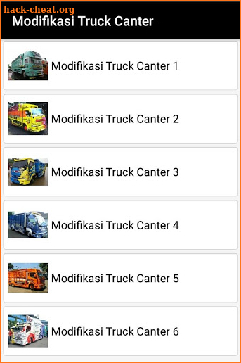Modifikasi Truck Canter Mania screenshot