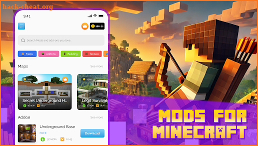 Mods & Addons for Minecraft PE screenshot